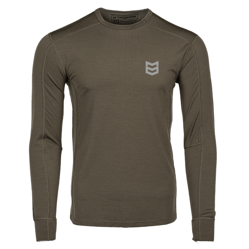 BATTLEGROUND MERINO CREW 180G - Merino - MTN OPS