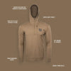 BATTLEGROUND MERINO HOODIE 260G - Merino - MTN OPS