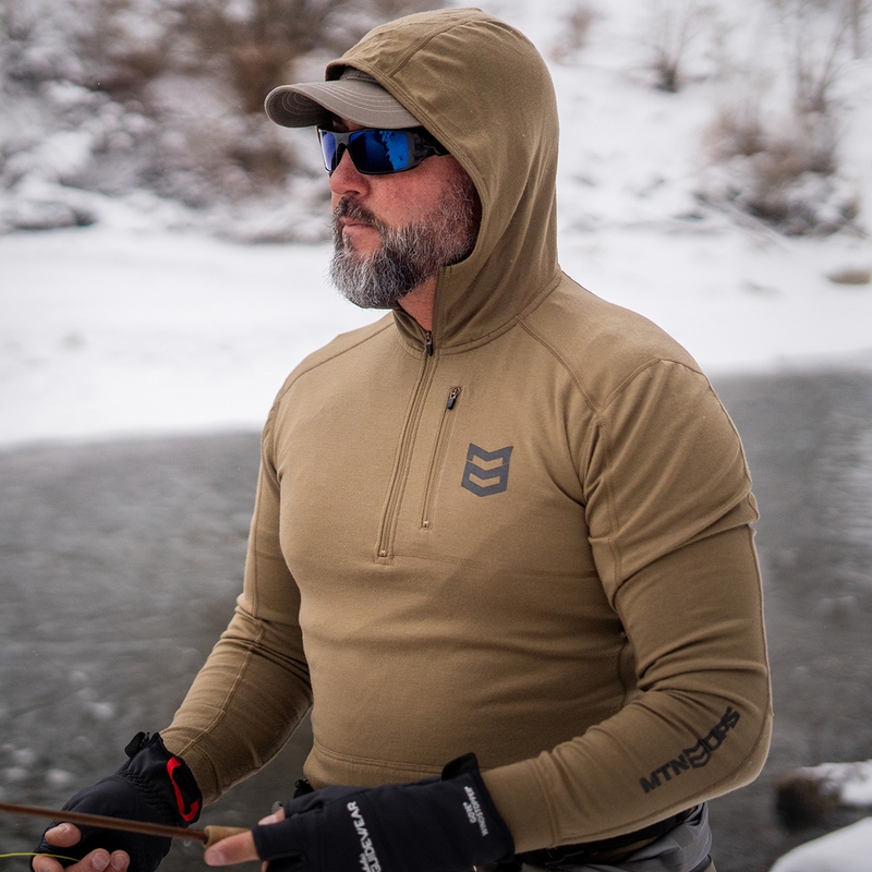 BATTLEGROUND MERINO HOODIE 260G MTN OPS