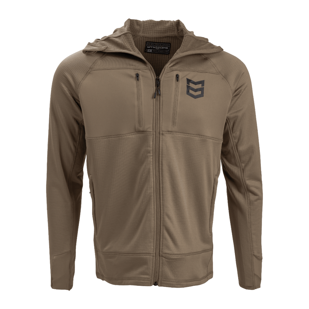 GEO GRID FLEECE 350gsm HOODIE