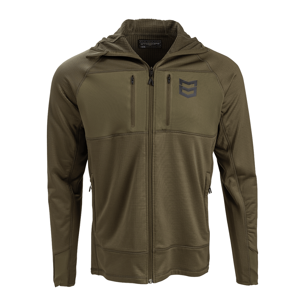 GEO GRID FLEECE 350gsm HOODIE – MTN OPS GEO GRID FLEECE 350gsm HOODIE – MTN OPS