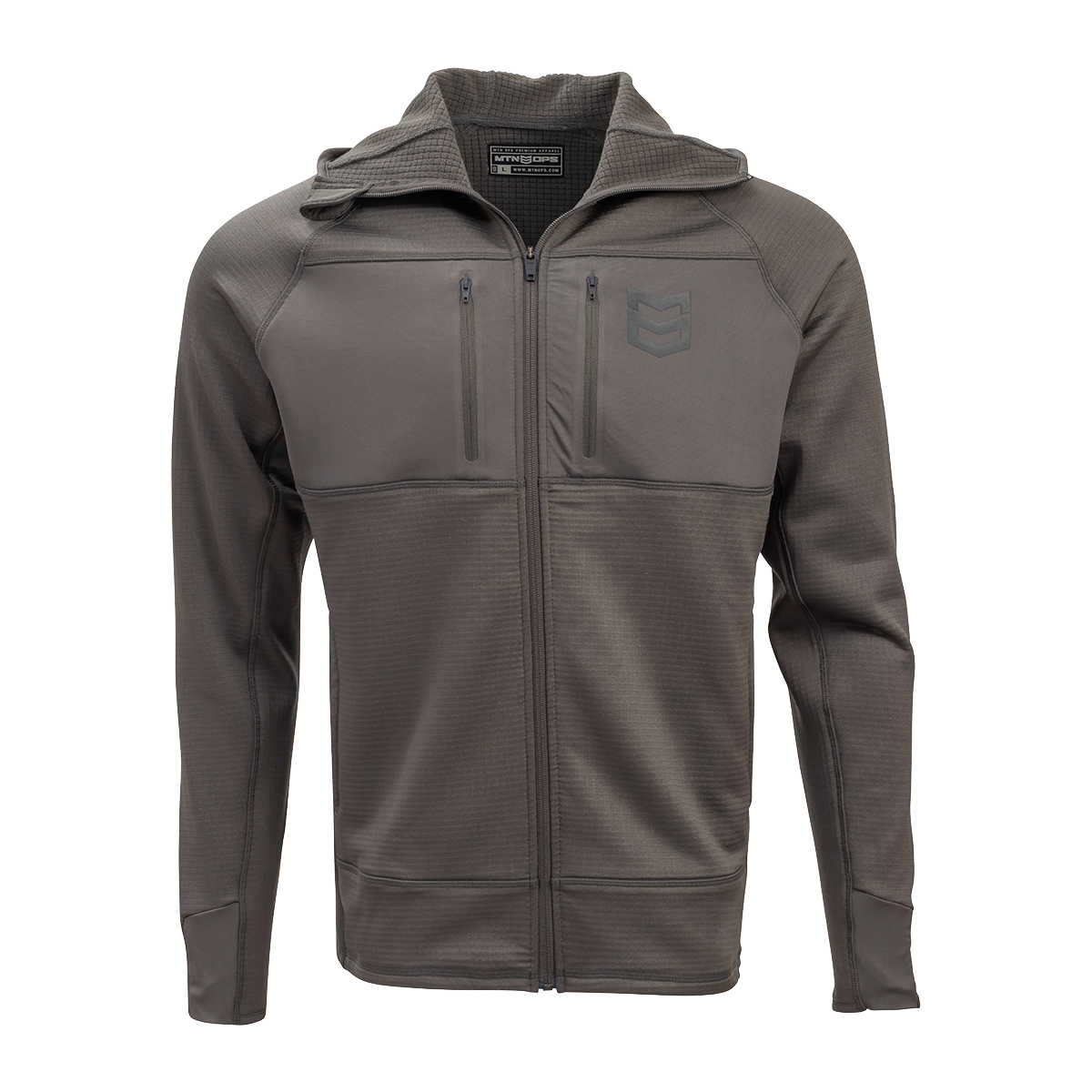 GEO GRID FLEECE 350gsm HOODIE – MTN OPS