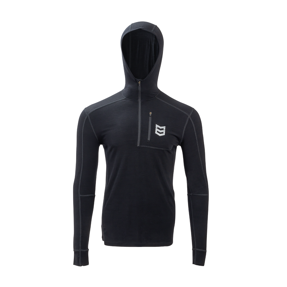 BATTLEGROUND MERINO HOODIE 180G - XS ONLY
