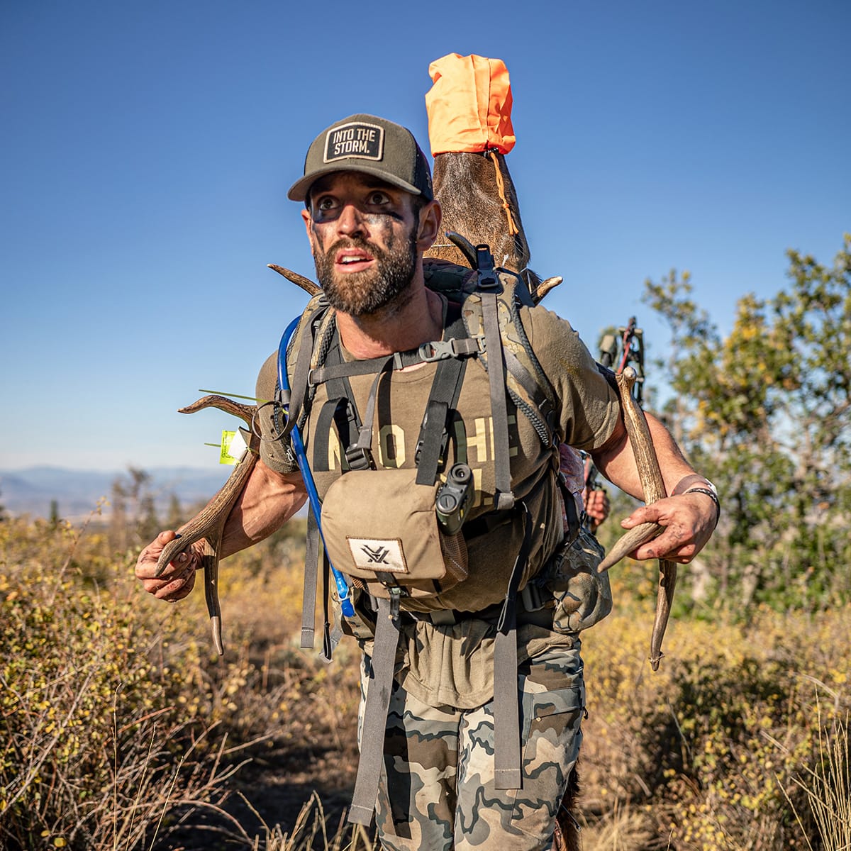 Rich Froning Packing Out a Bull Elk