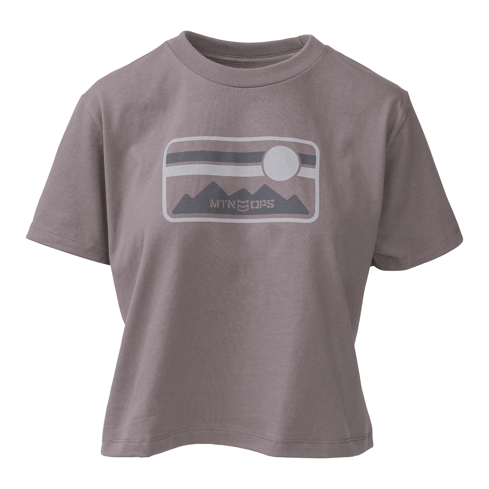 SKYLINE CROP TEE