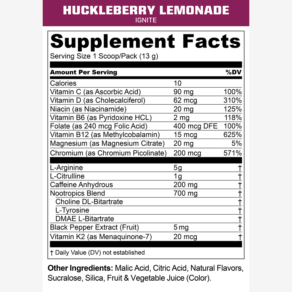 ignite herbicide active ingredient CLEAN ENERGY & COGNITIVE FUNCTION SUPPLEMENT