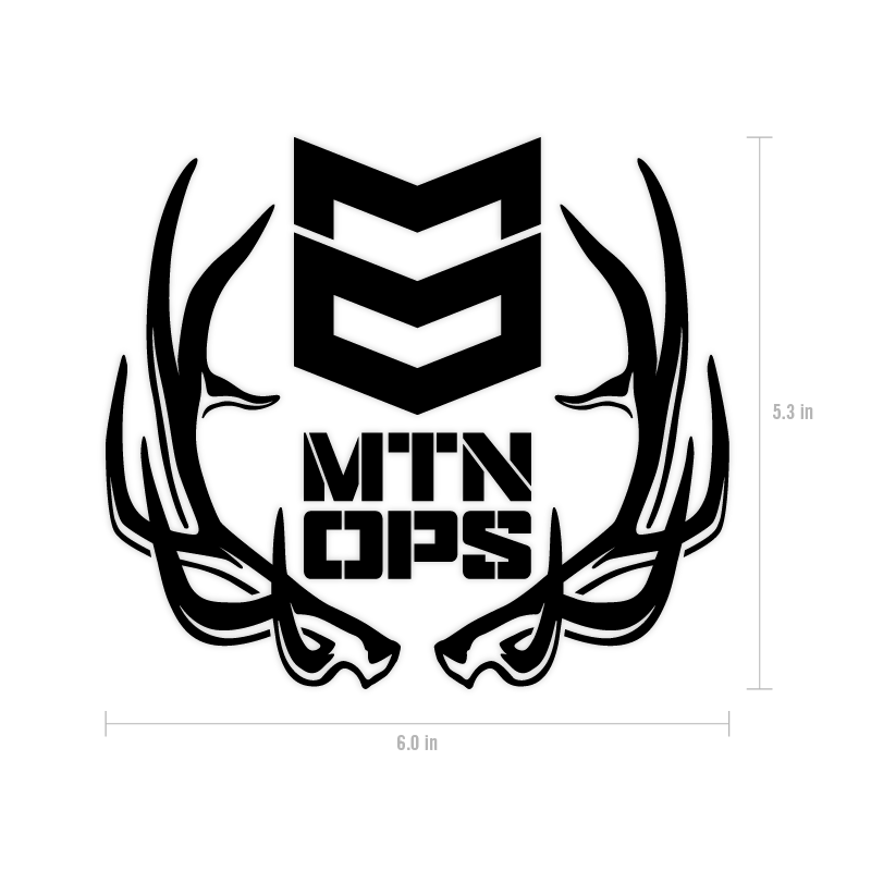 MTN OPS ELK DECAL