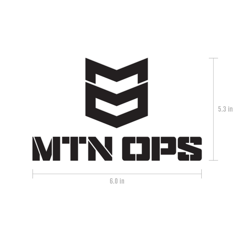 MTN OPS VINYL DECAL