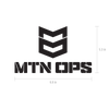 MTN OPS VINYL DECAL