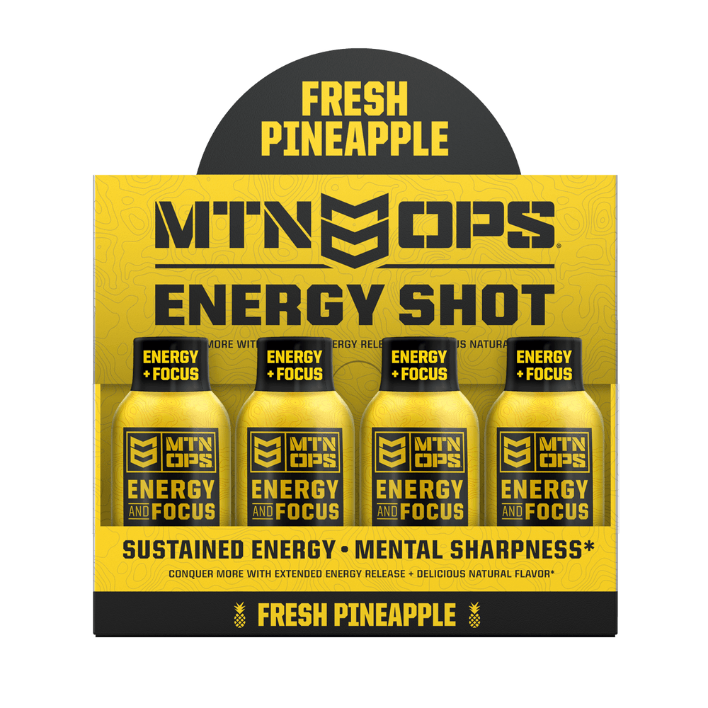 ENERGY SHOT (12 PACK) - Supplements - MTN OPS