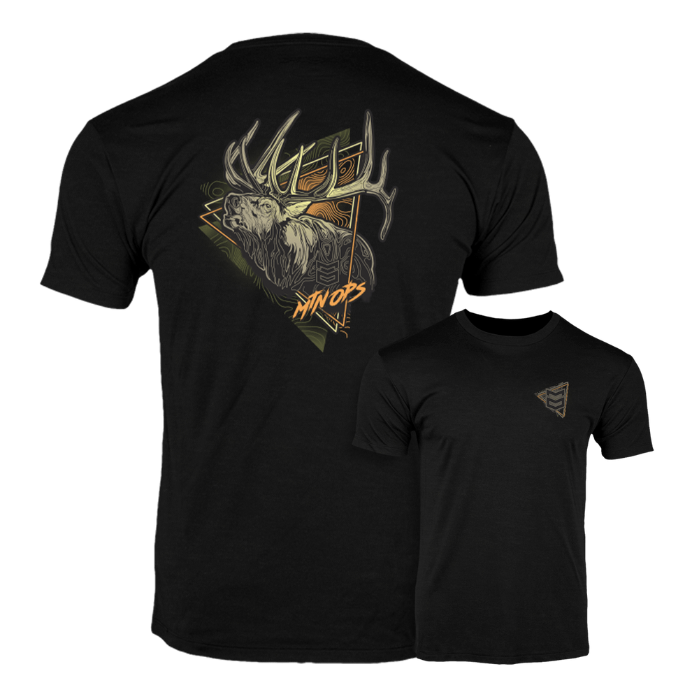 FRACTURED TEE - Shirt - MTN OPS