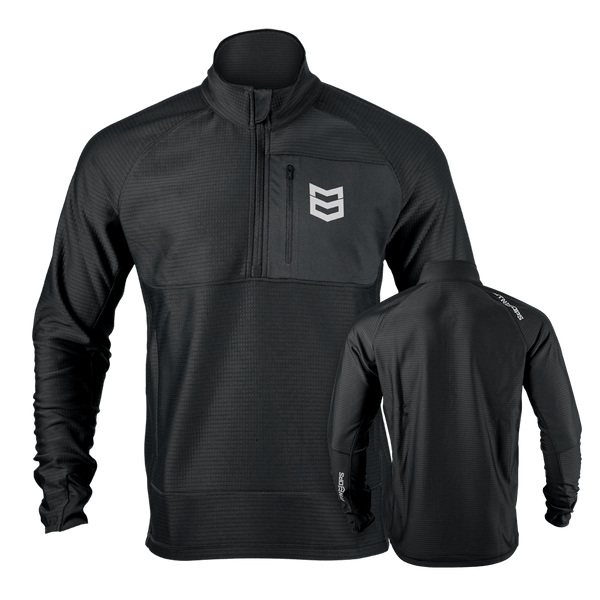 MID-MOUNTAIN GRID FLEECE 1/4 ZIP