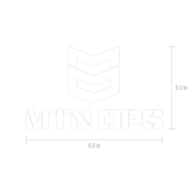 MTN OPS VINYL DECAL - Decal - MTN OPS