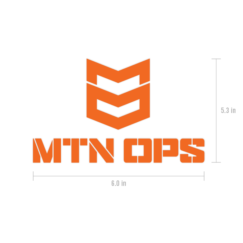 MTN OPS VINYL DECAL - Decal - MTN OPS