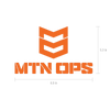 MTN OPS VINYL DECAL - Decal - MTN OPS