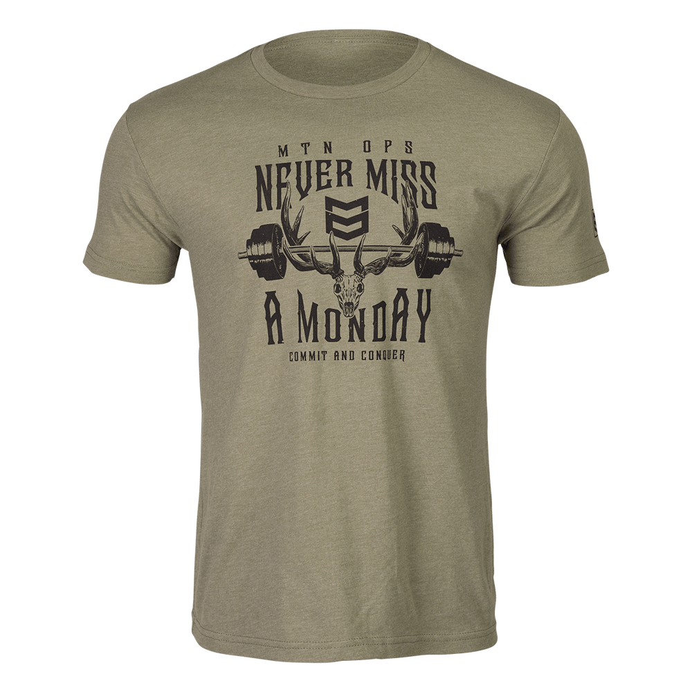 NEVER MISS A MONDAY TEE - Shirt - MTN OPS