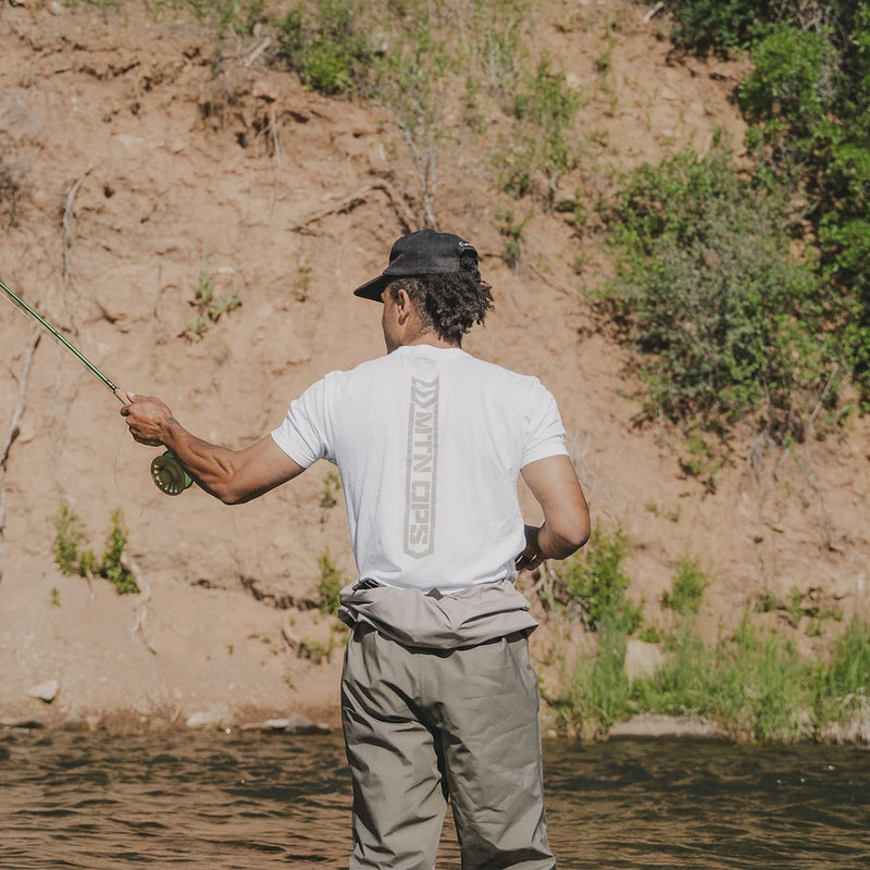 Fly Fish UT Logo Heathered Charcoal T-Shirt – FlyFish UT