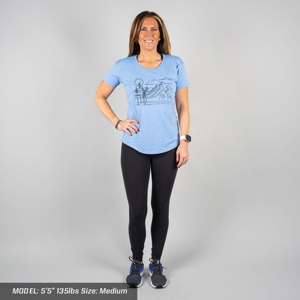 WOMEN'S HAPPY PLACE TEE - Shirt - MTN OPS