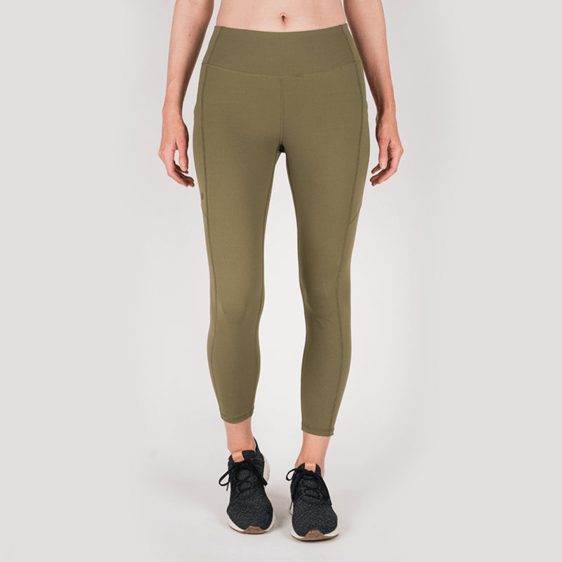 Womens olive green leggings cheap